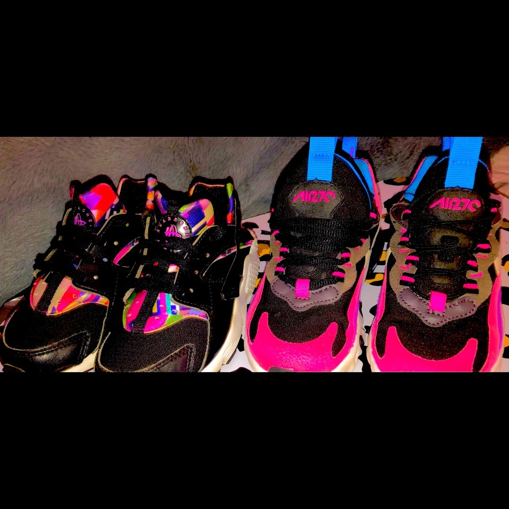 Girls Huarache/Nike Air70 React Bundle SZ-11